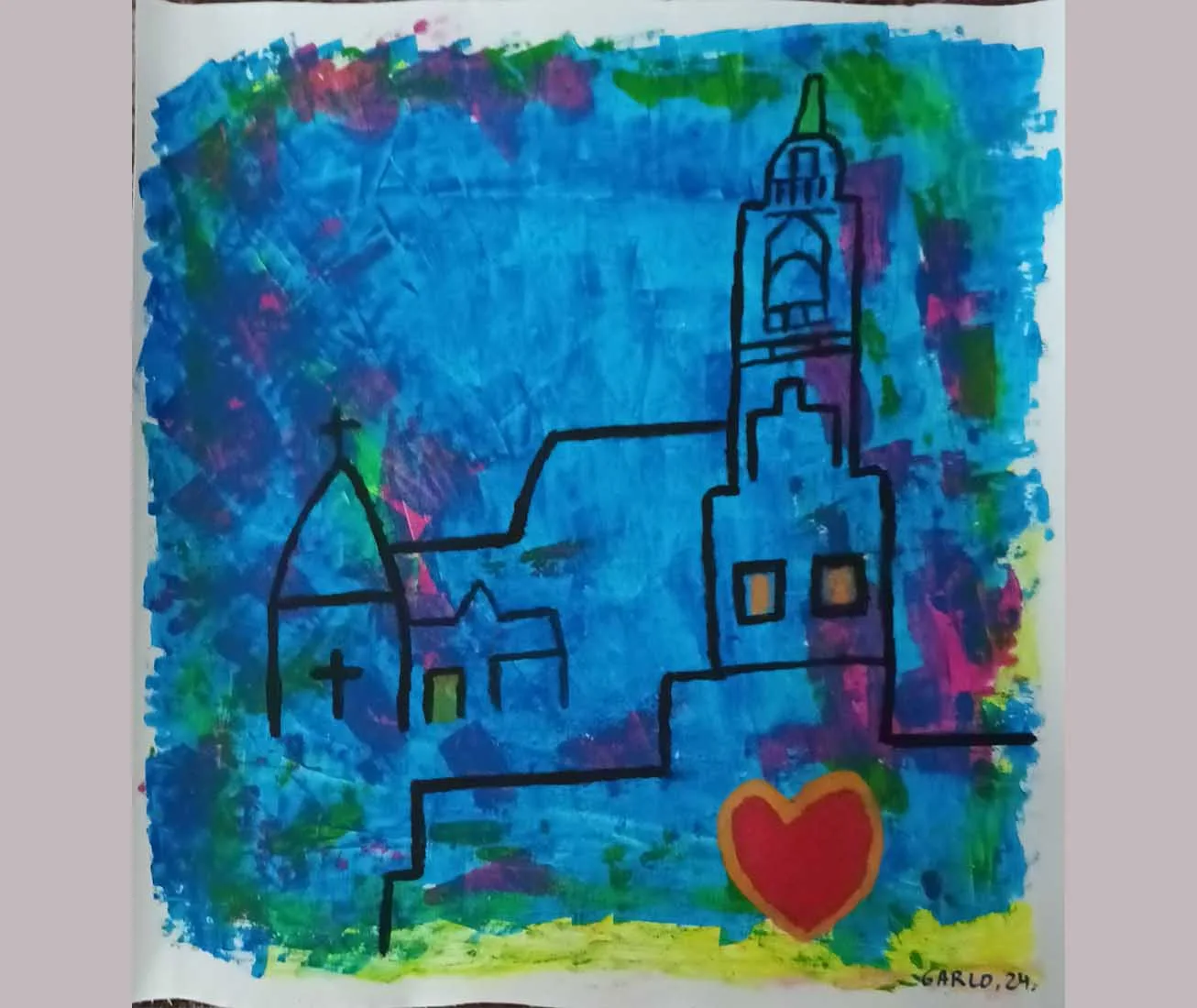 GARLO LA TORRE EN AZUL 2024 EN EXPOSICION HOTEL MARISA CORDOBA jpg &ndash; PROYECTOGARLO